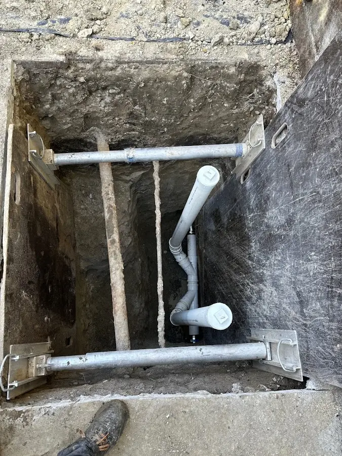 Experienced plumber completing Gas Line Repair work in Egg Harbor City